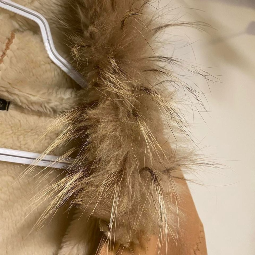 Cozy Cream Faux Fur Winter Coat - Picture 6 of 6